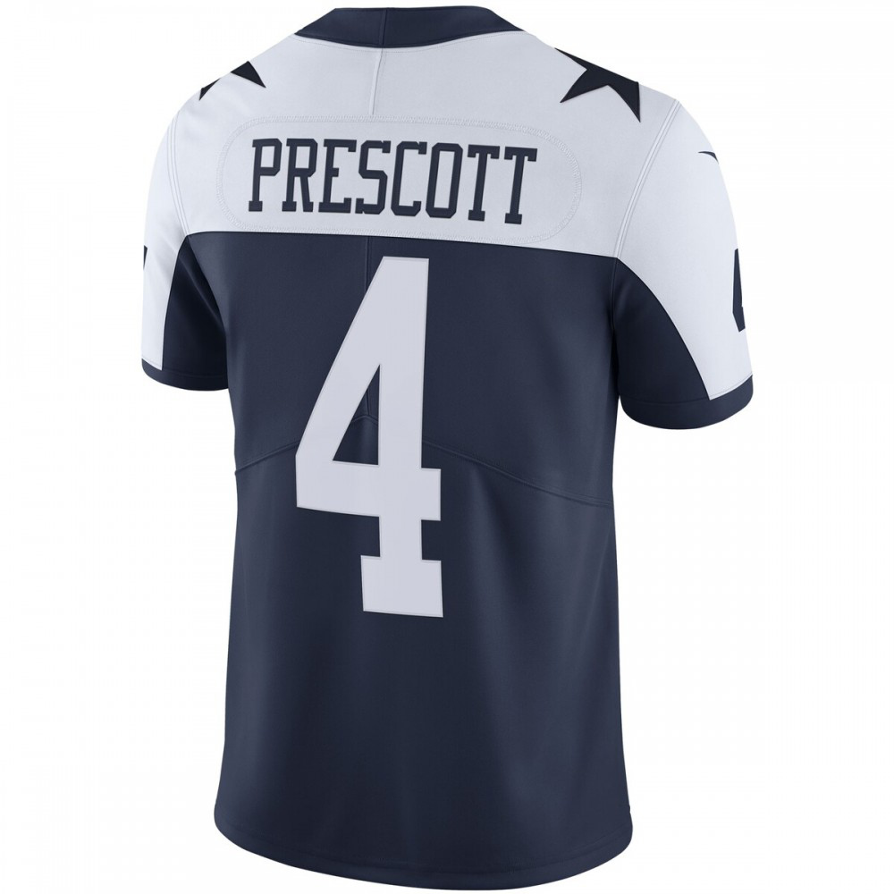 Dak Prescott Dallas Cowboys Alternate Vapor Limited Jersey - Navy-Pro Kit Vault | Brand New 26/27 Sports Jerseys