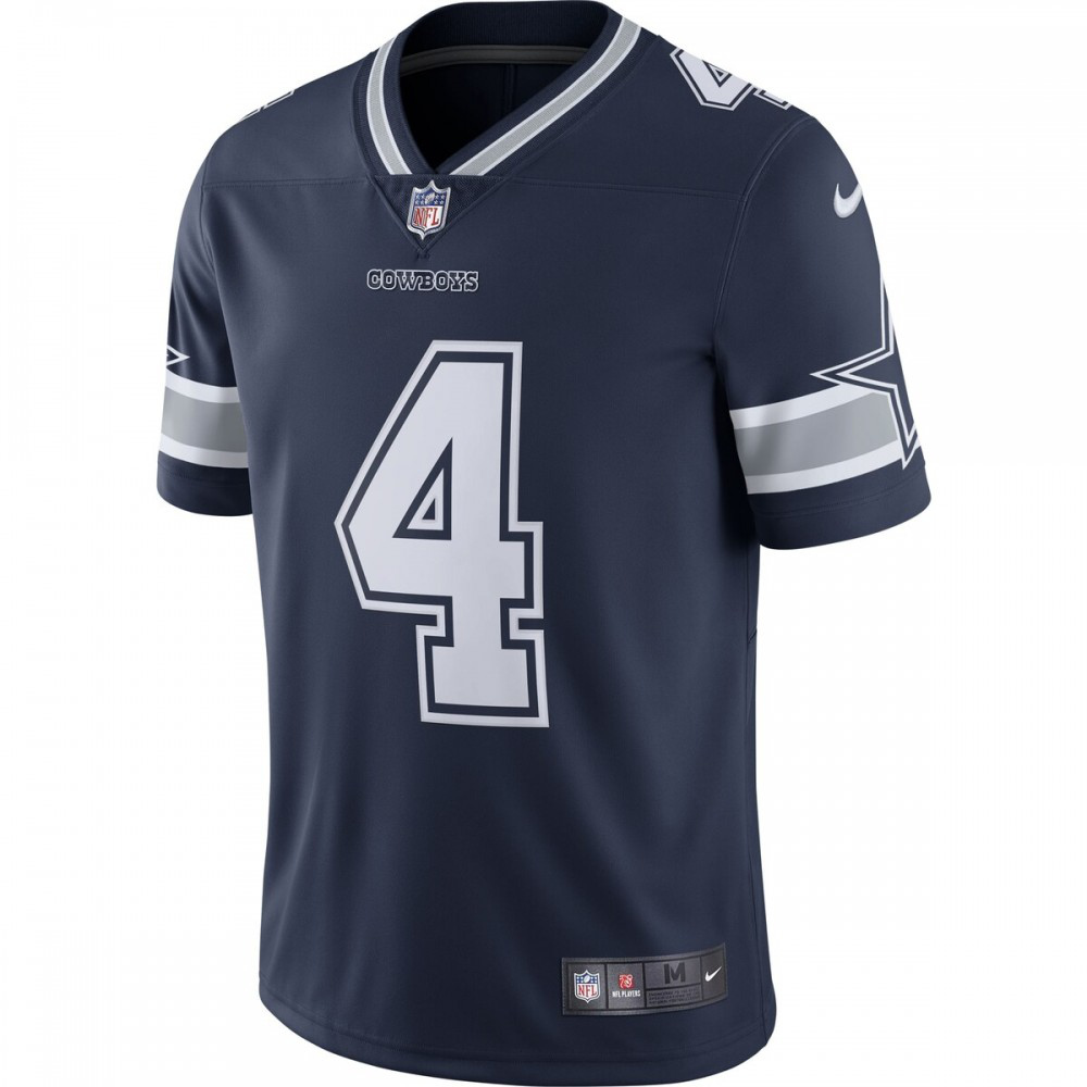 Dak Prescott Dallas Cowboys Vapor Limited Player Jersey - Navy-Pro Kit Vault | Brand New 26/27 Sports Jerseys