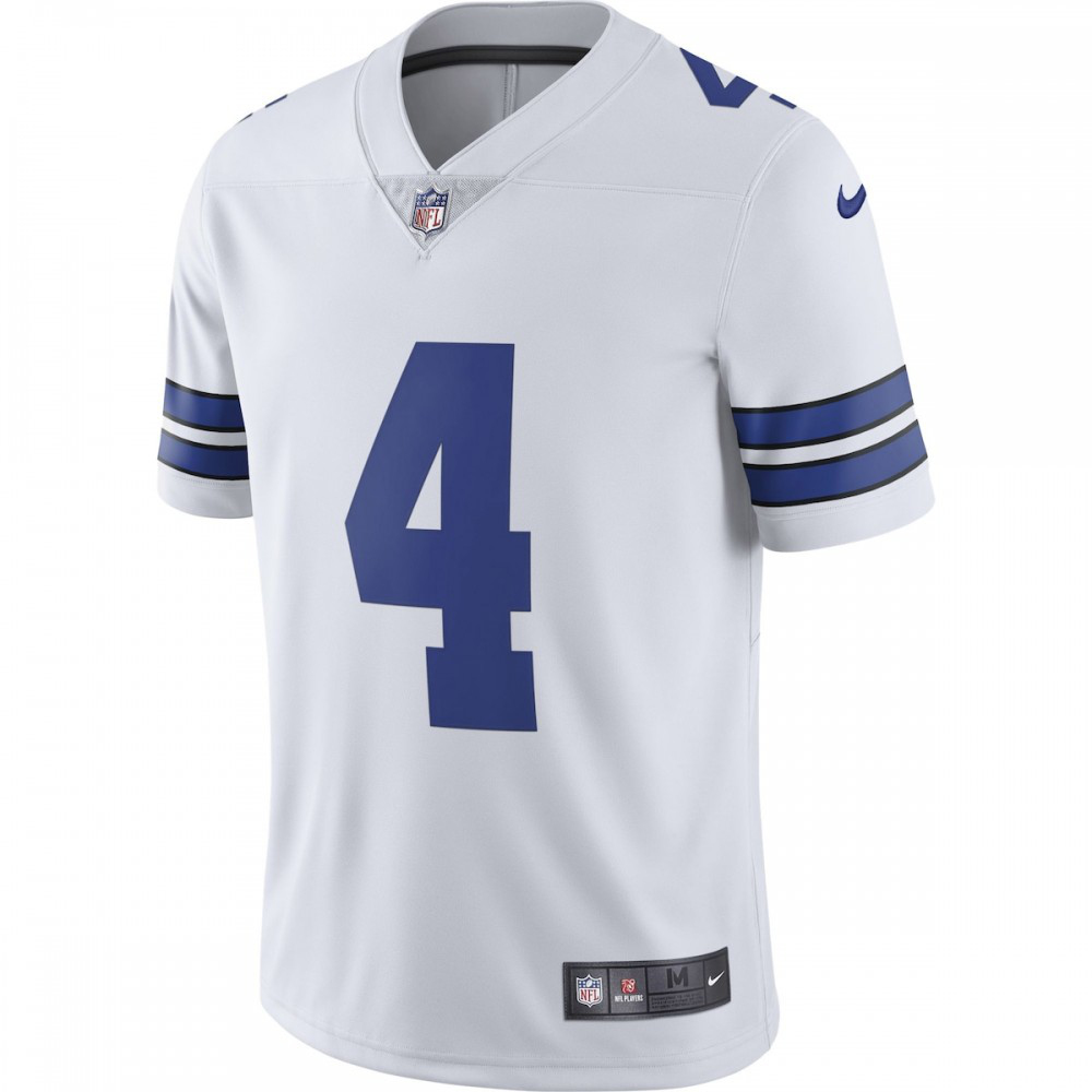 Dak Prescott Dallas Cowboys Vapor Untouchable Limited Player Jersey - White-Pro Kit Vault | Brand New 26/27 Sports Jerseys