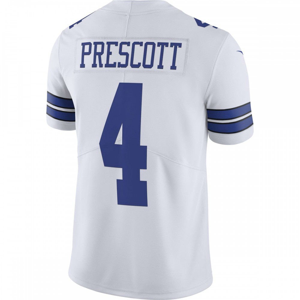 Dak Prescott Dallas Cowboys Vapor Untouchable Limited Player Jersey - White-Pro Kit Vault | Brand New 26/27 Sports Jerseys