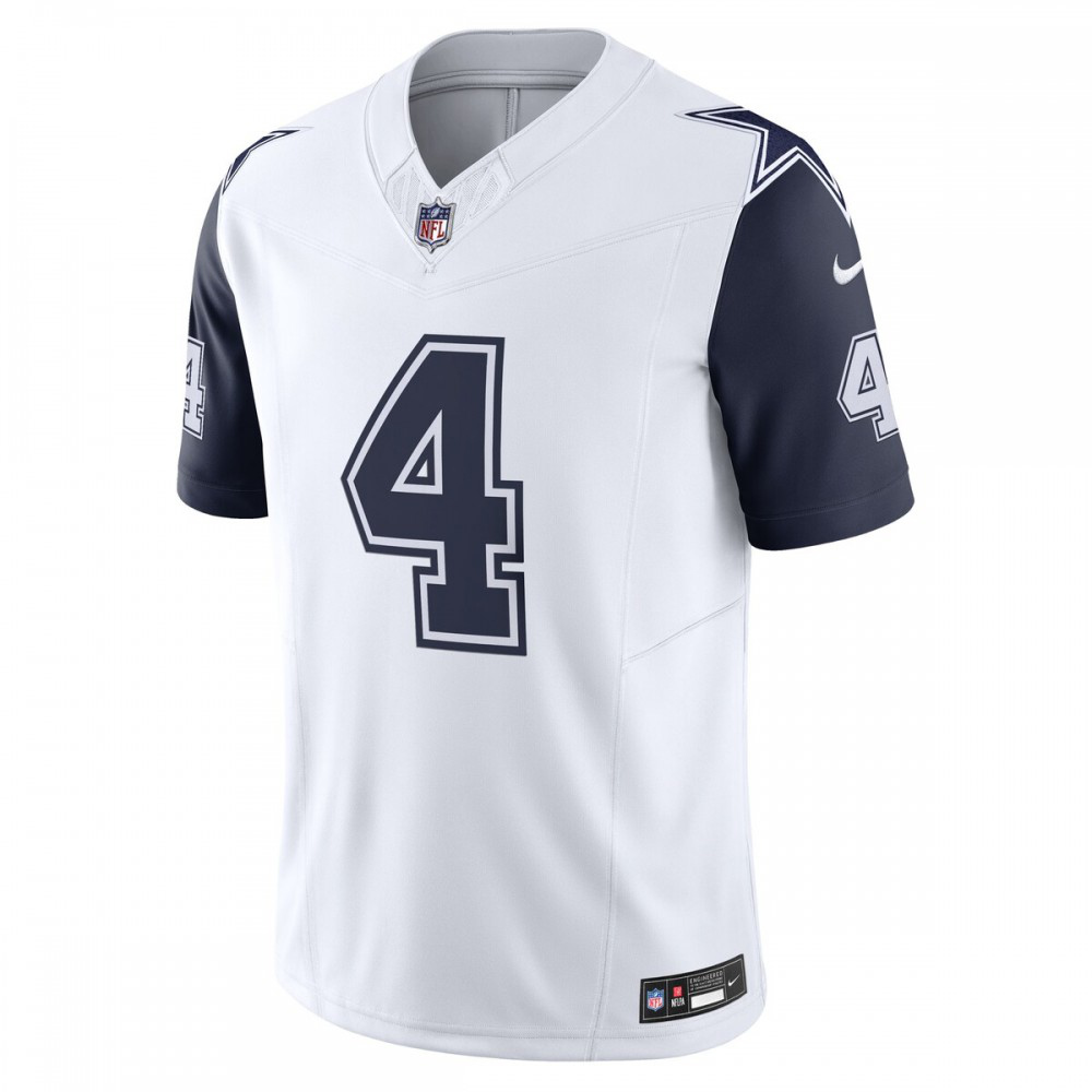 Dak Prescott Dallas Cowboys Vapor F.U.S.E. Limited Jersey - White-Pro Kit Vault | Brand New 26/27 Sports Jerseys