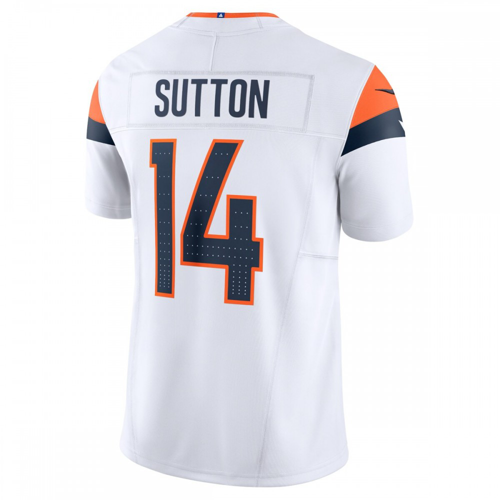Courtland Sutton Denver Broncos Mile High Collection Vapor F.U.S.E. Limited Jersey - White-Pro Kit Vault | Brand New 26/27 Sports Jerseys
