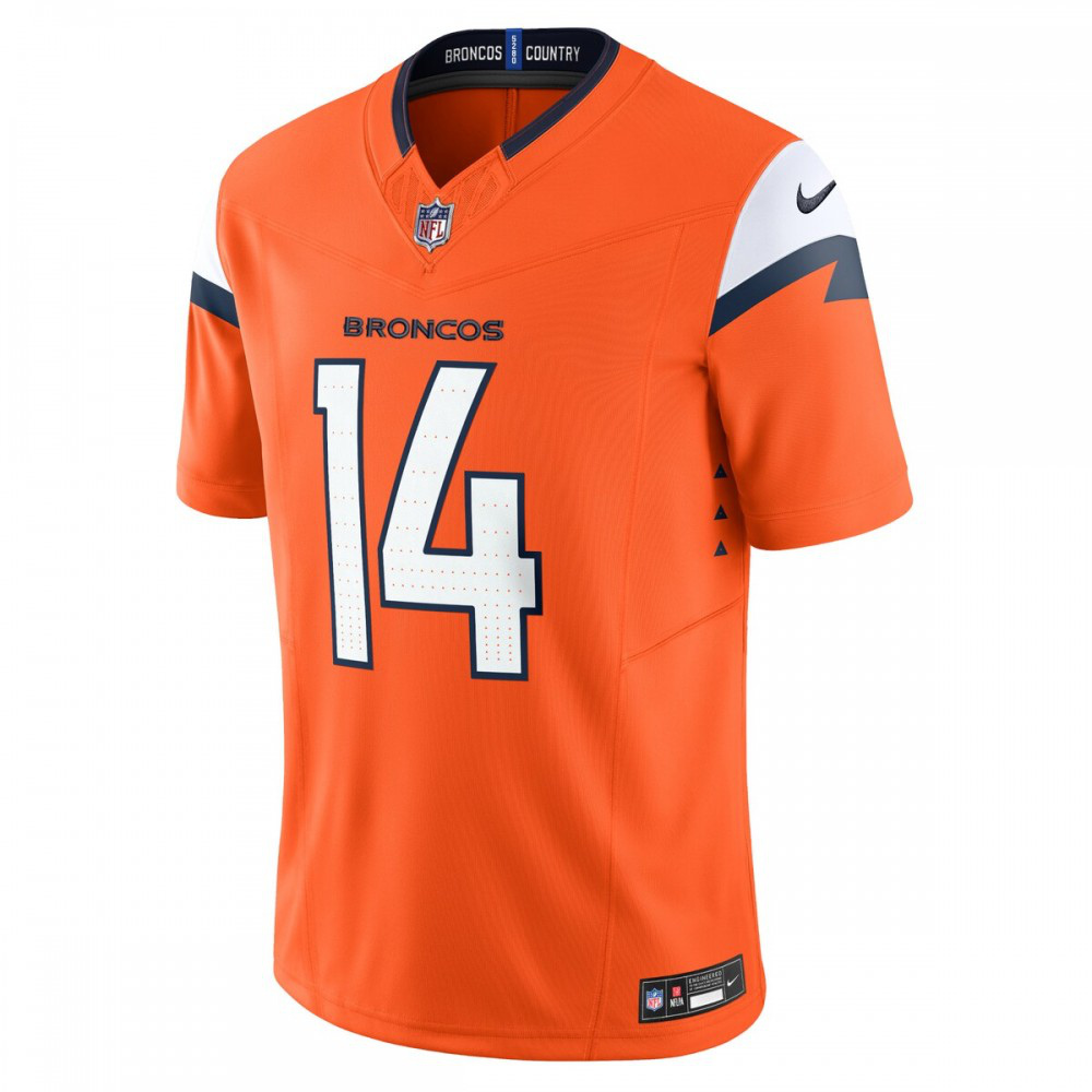 Courtland Sutton Denver Broncos Mile High Collection Vapor F.U.S.E. Limited Jersey - Orange-Pro Kit Vault | Brand New 26/27 Sports Jerseys