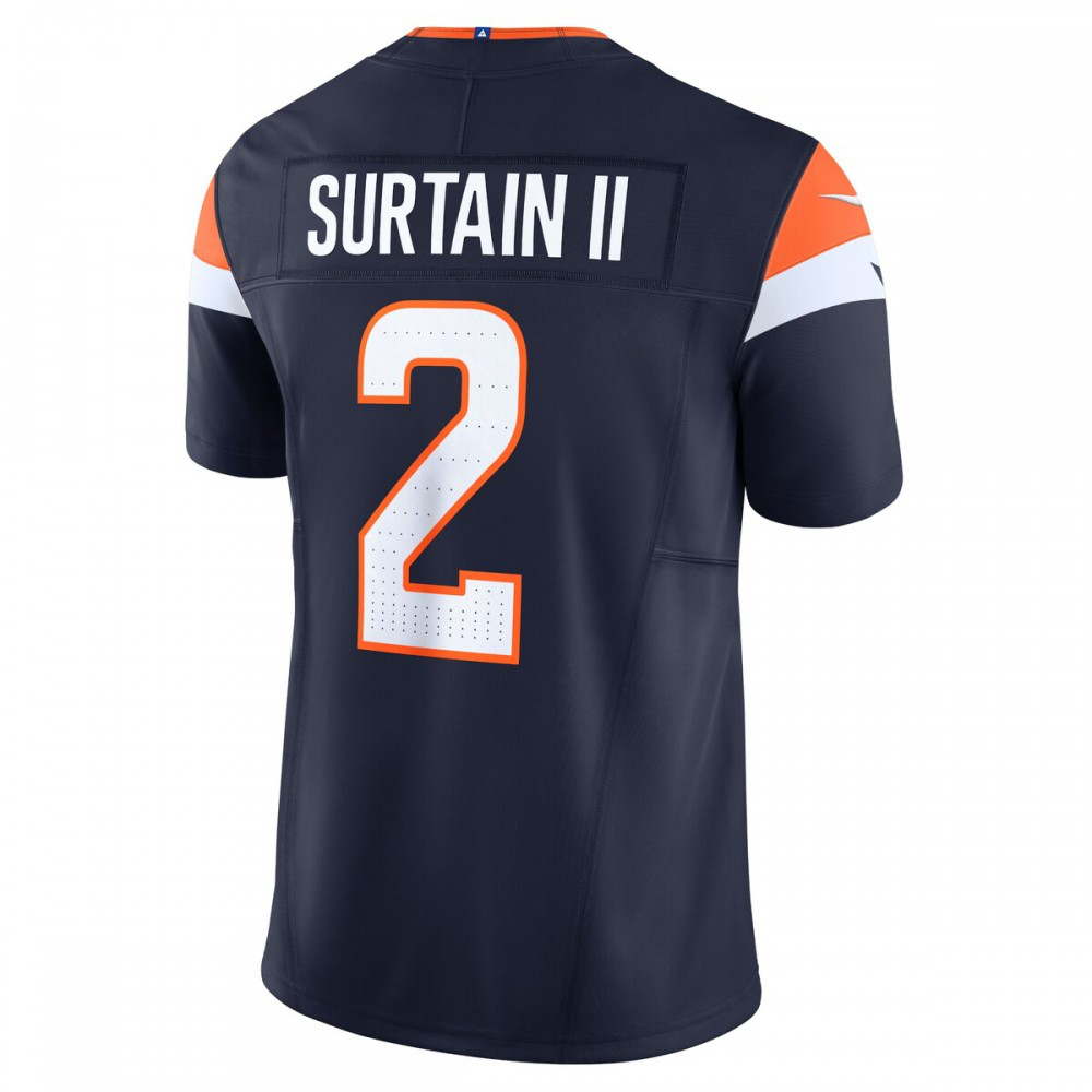 Patrick Surtain II Denver Broncos Mile High Collection Vapor F.U.S.E. Limited Jersey - Navy-Pro Kit Vault | Brand New 26/27 Sports Jerseys