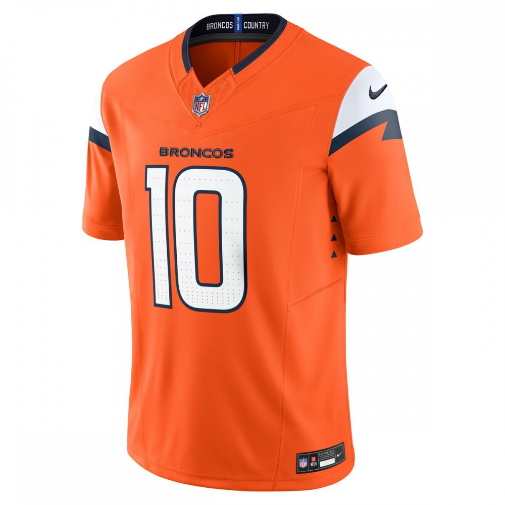 Bo Nix Denver Broncos Vapor F.U.S.E. Limited Jersey - Orange-Pro Kit Vault | Brand New 26/27 Sports Jerseys