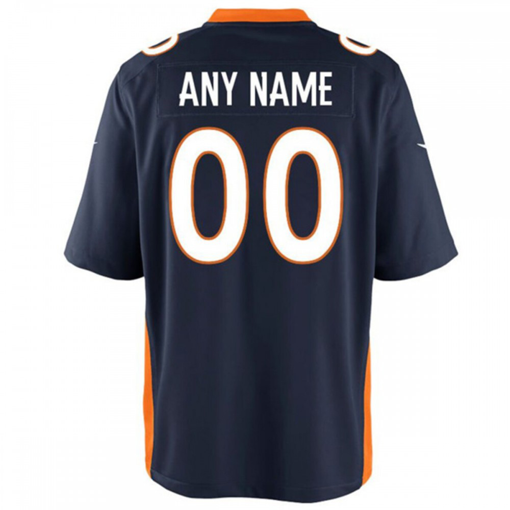 Denver Broncos Youth Game Custom Jersey - Navy-Pro Kit Vault | Brand New 26/27 Sports Jerseys