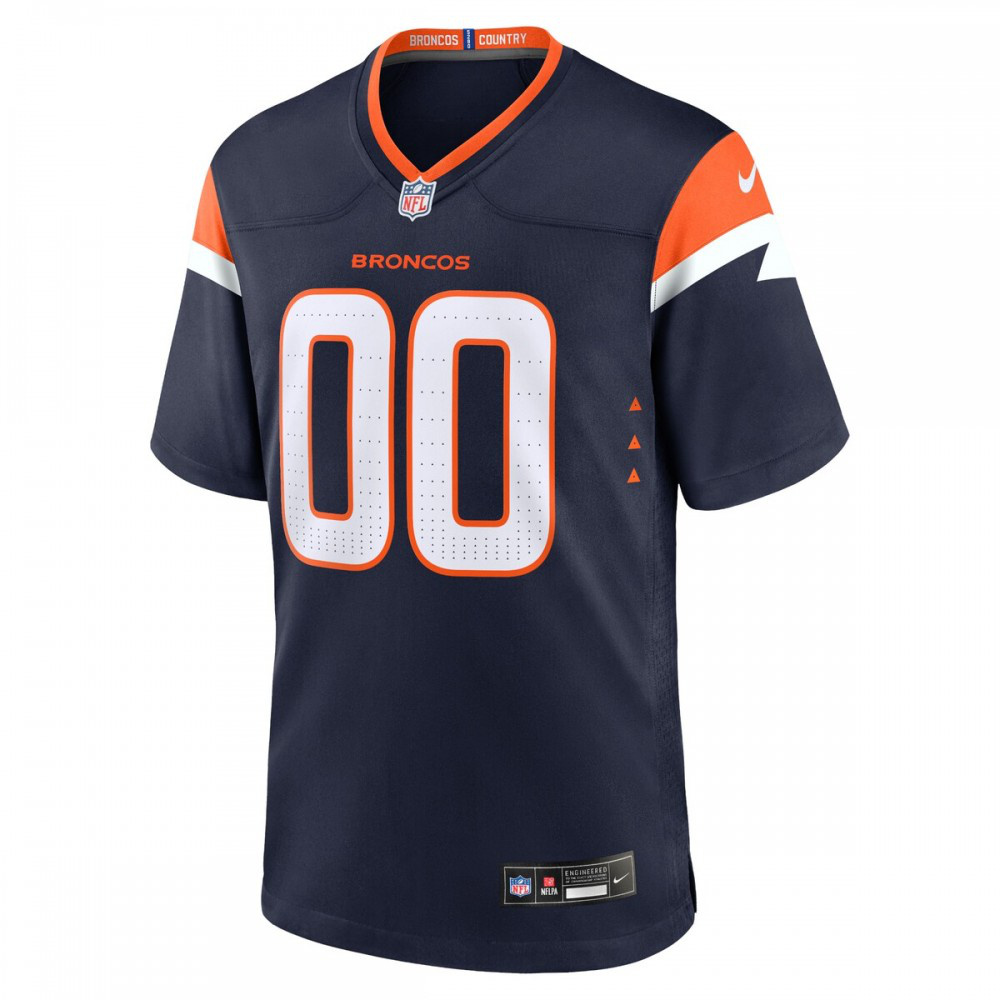 Denver Broncos Alternate Custom Game Jersey - Navy-Pro Kit Vault | Brand New 26/27 Sports Jerseys