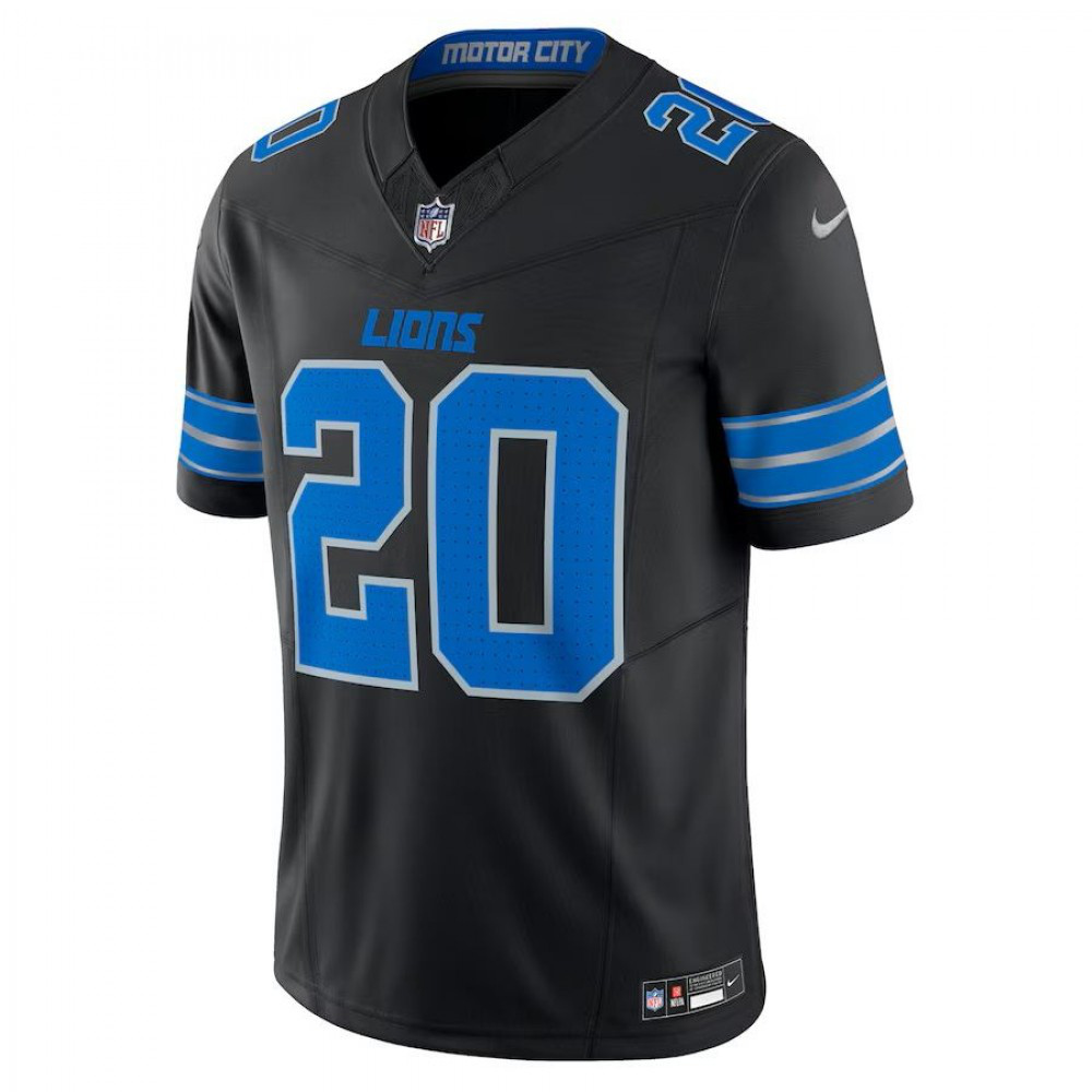 Barry Sanders Detroit Lions 2nd Alternate Vapor F.U.S.E. Limited Jersey - Black-Pro Kit Vault | Brand New 26/27 Sports Jerseys