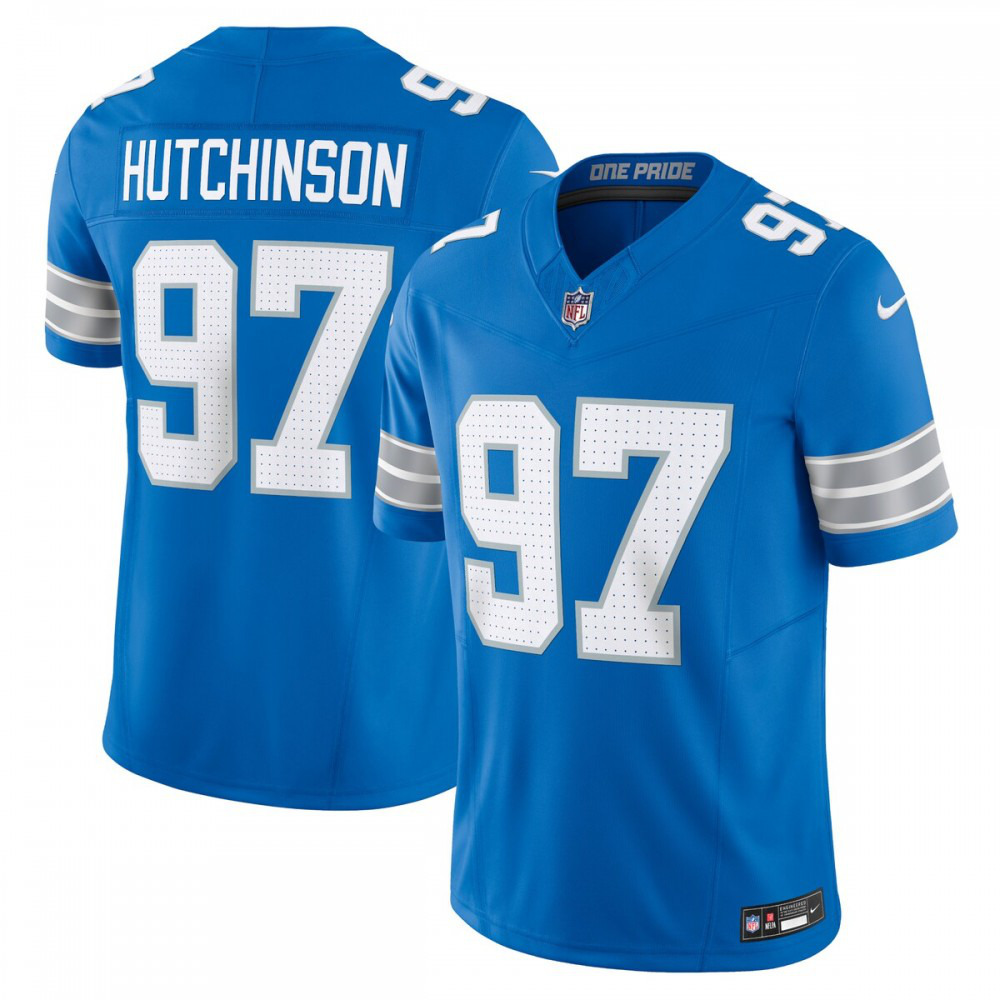 Aidan Hutchinson Detroit Lions Vapor F.U.S.E. Limited Jersey - Blue-Pro Kit Vault | Brand New 26/27 Sports Jerseys