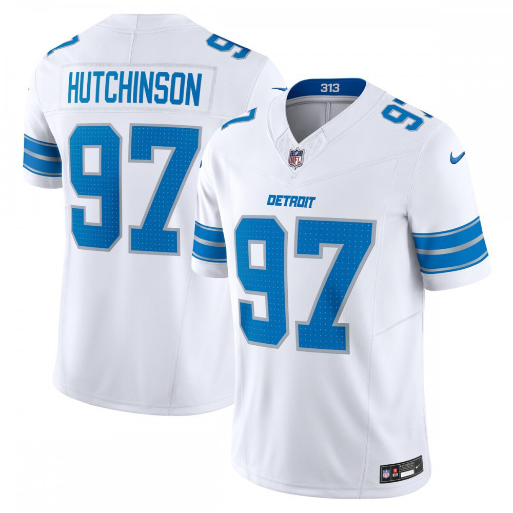 Aidan Hutchinson Detroit Lions Vapor F.U.S.E. Limited Jersey - White-Pro Kit Vault | Brand New 26/27 Sports Jerseys