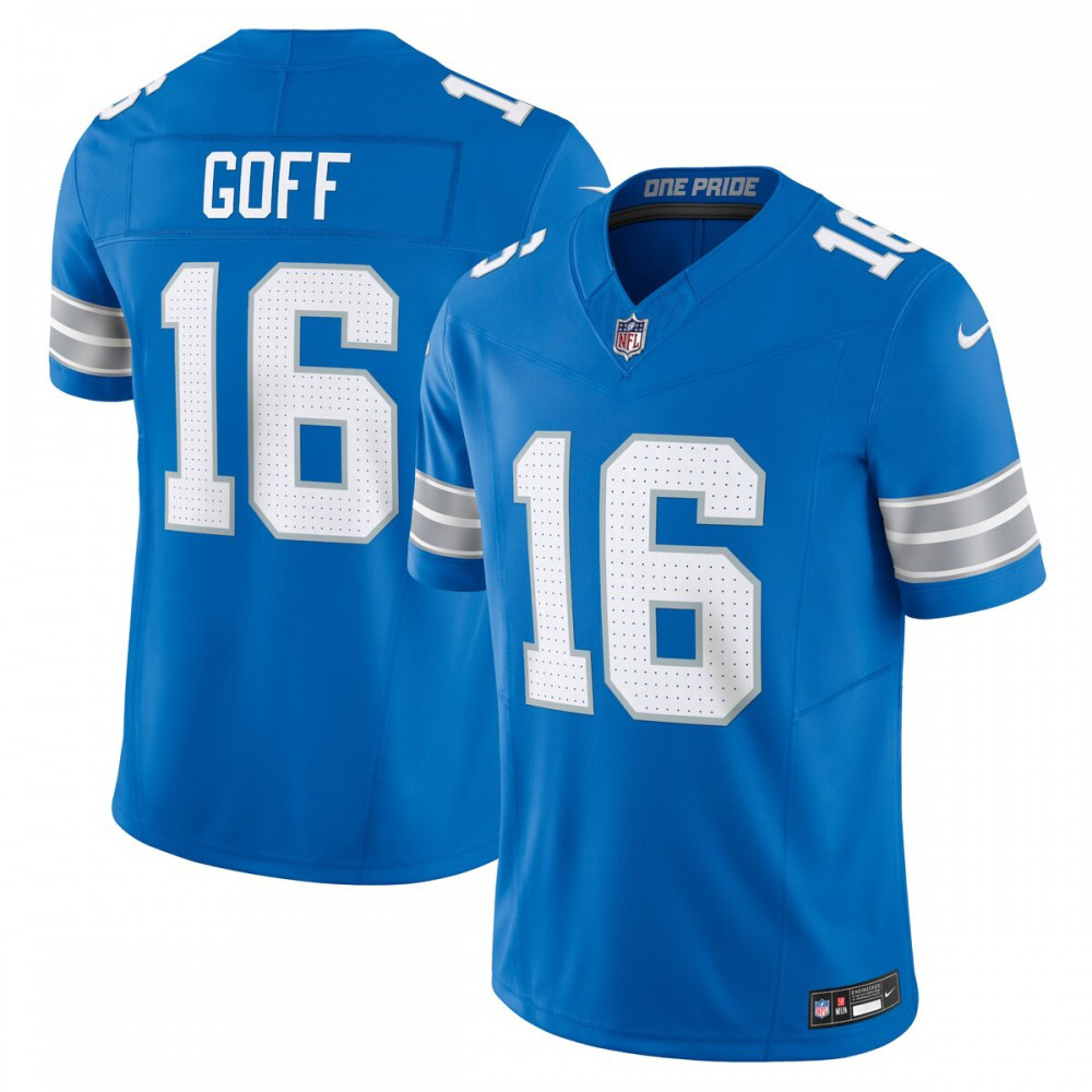 Jared Goff Detroit Lions Vapor F.U.S.E. Limited Jersey - Blue-Pro Kit Vault | Brand New 26/27 Sports Jerseys