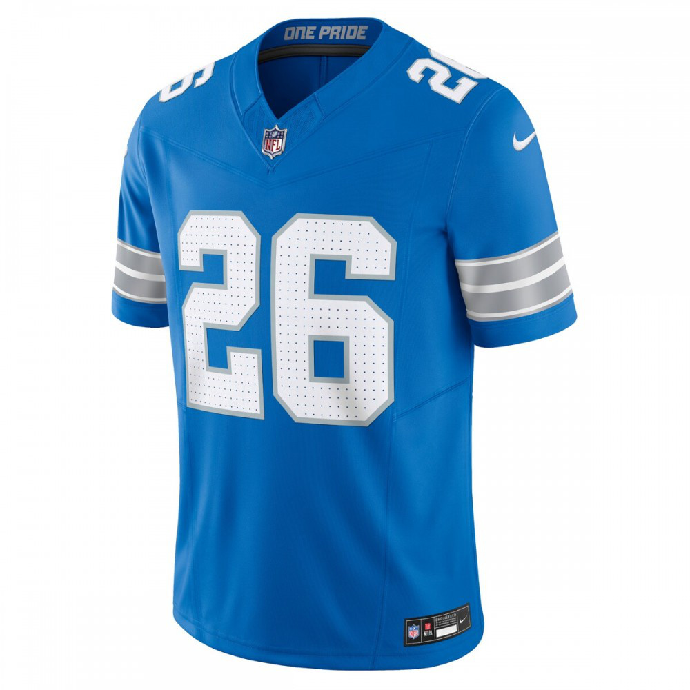Jahmyr Gibbs Detroit Lions Vapor F.U.S.E. Limited Jersey - Blue-Pro Kit Vault | Brand New 26/27 Sports Jerseys