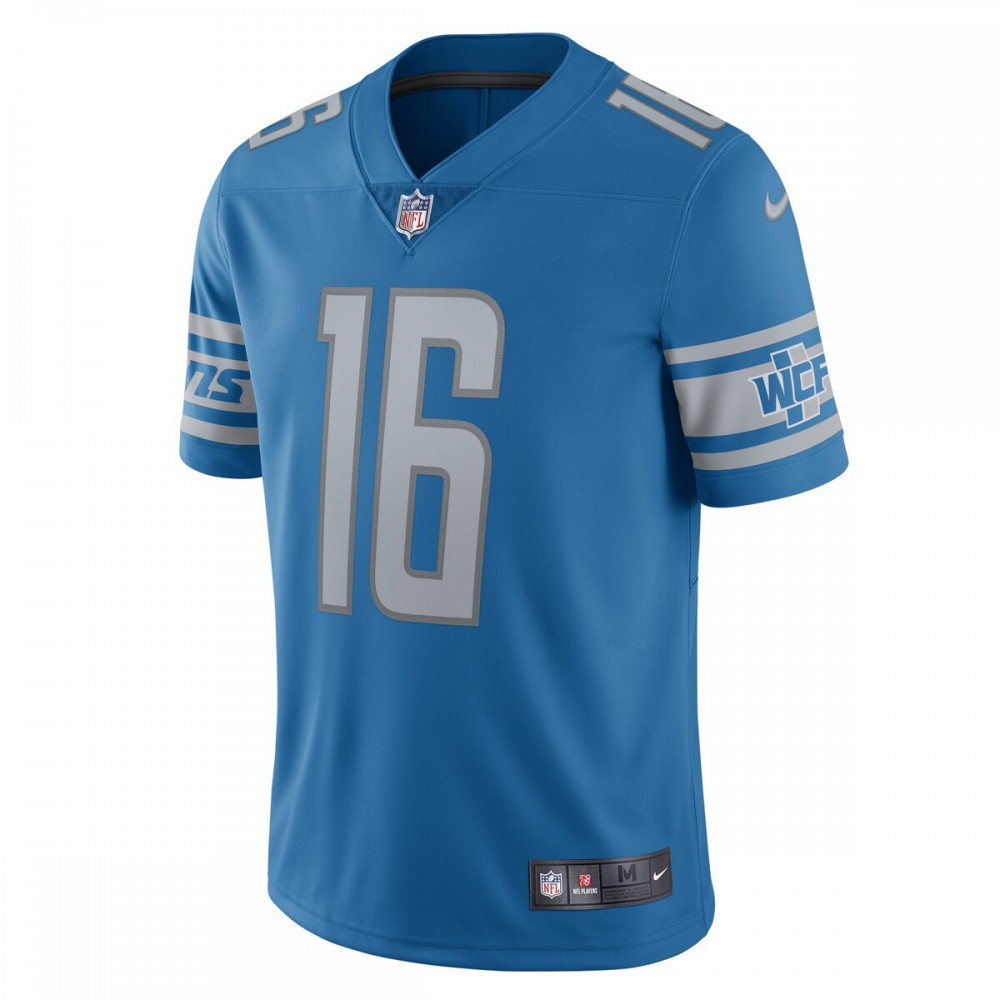 Jared Goff Detroit Lions Vapor Limited Jersey - Blue-Pro Kit Vault | Brand New 26/27 Sports Jerseys