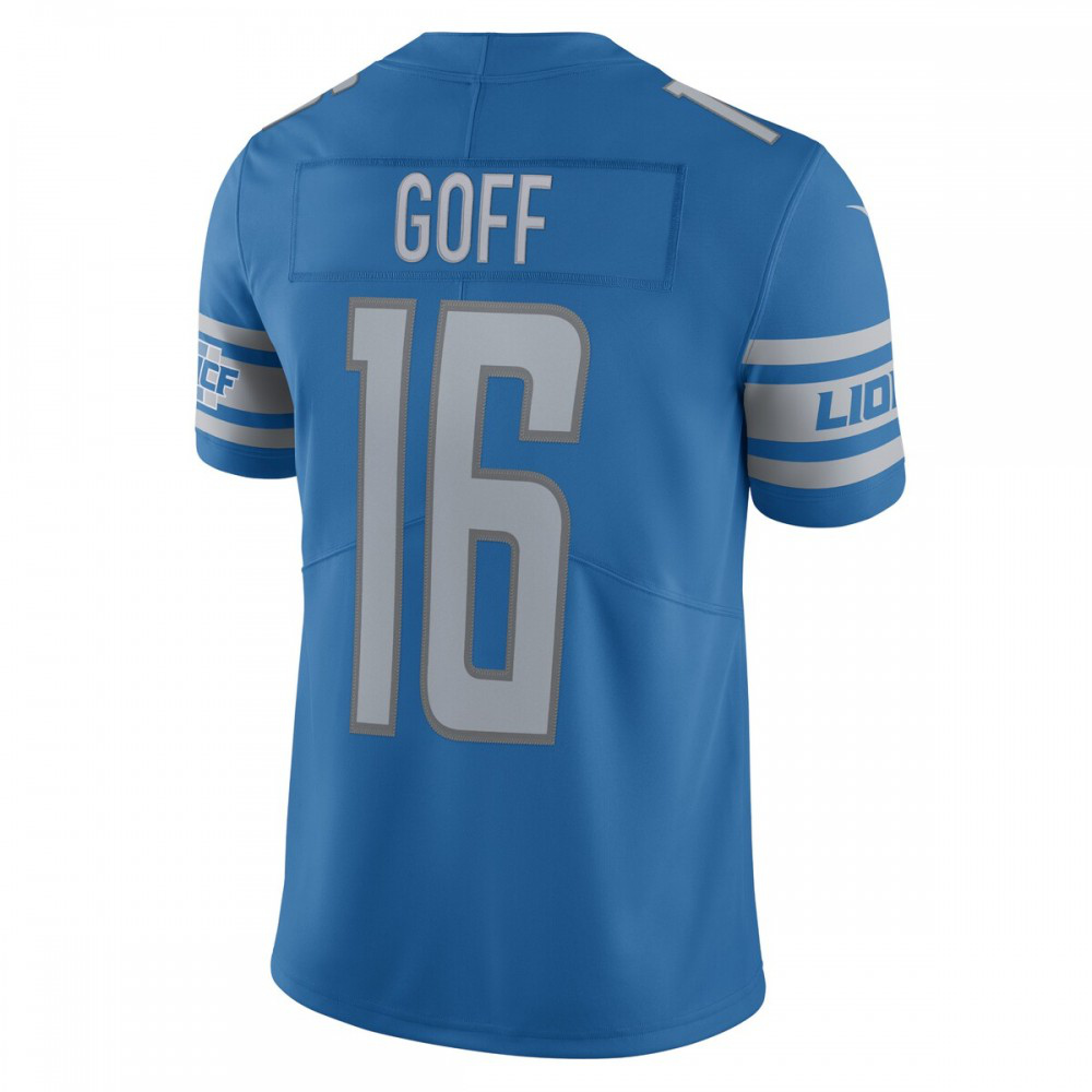 Jared Goff Detroit Lions Vapor Limited Jersey - Blue-Pro Kit Vault | Brand New 26/27 Sports Jerseys
