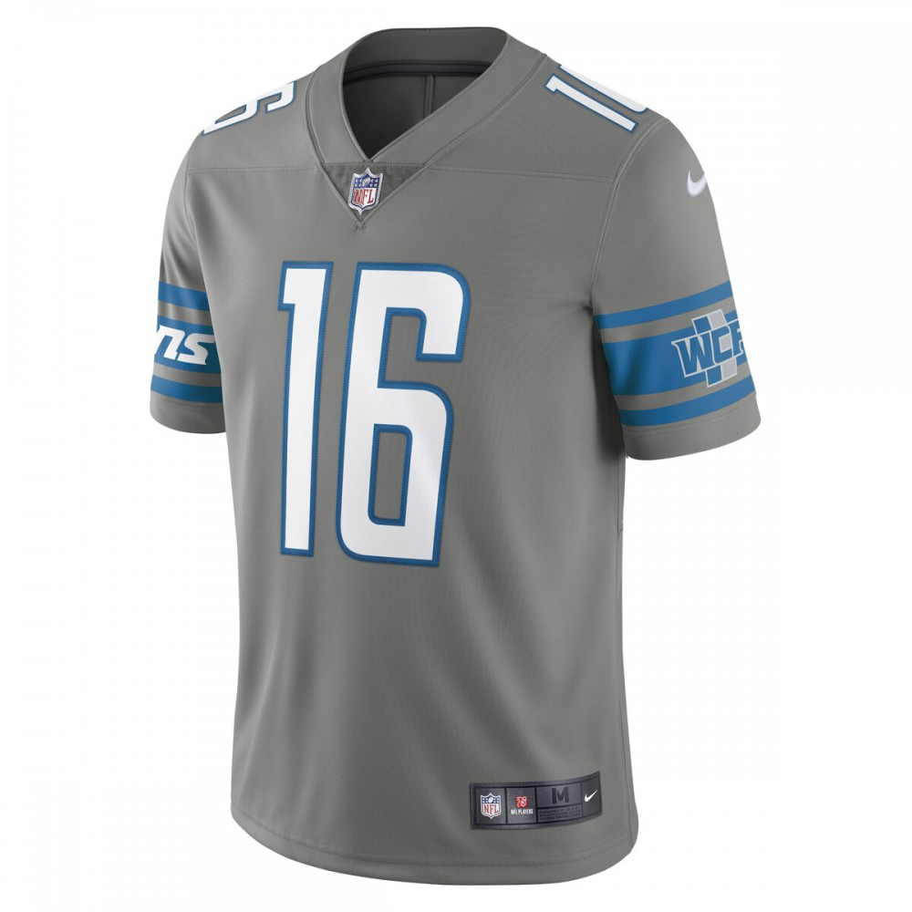 Jared Goff Detroit Lions Alternate Vapor Limited Jersey - Steel-Pro Kit Vault | Brand New 26/27 Sports Jerseys