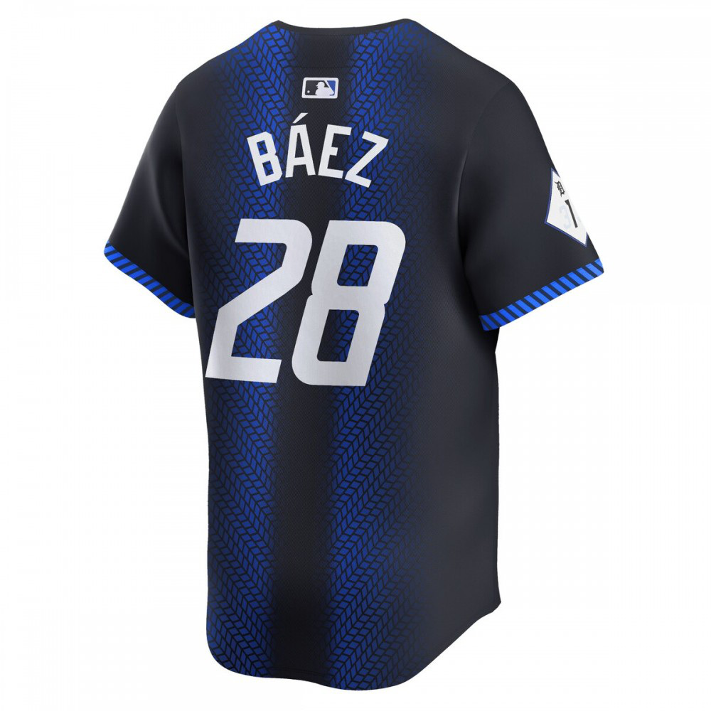 Javier Baez Detroit Tigers 2024 City Connect Limited Jersey - Navy-Pro Kit Vault | Brand New 26/27 Sports Jerseys