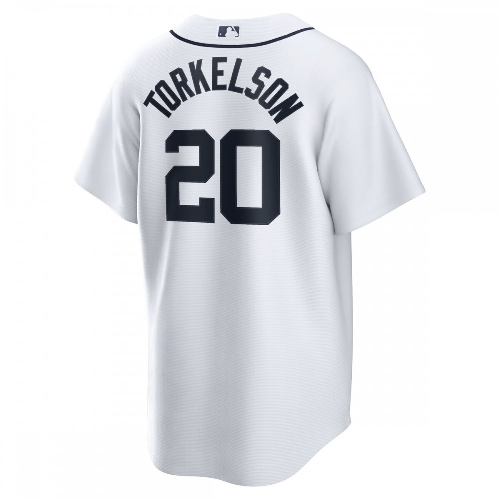 Spencer Torkelson Detroit Tigers Home Replica Jersey - White-Pro Kit Vault | Brand New 26/27 Sports Jerseys