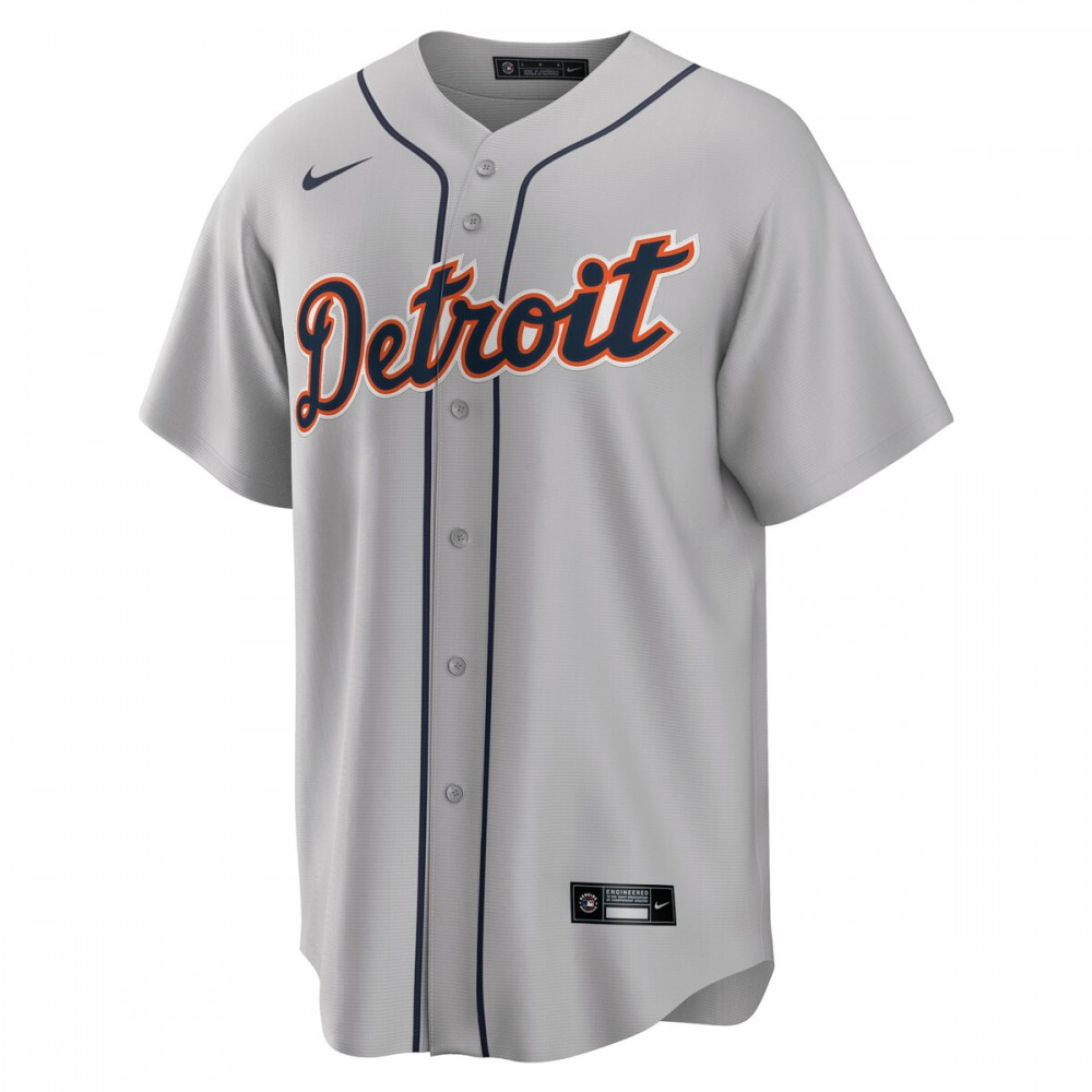 Miguel Cabrera Detroit Tigers Road Replica Player Name Jersey - Gray-Pro Kit Vault | Brand New 26/27 Sports Jerseys