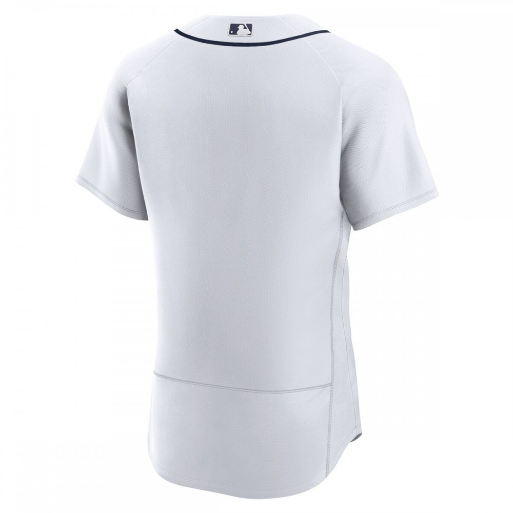 Detroit Tigers Home Logo Authentic Team Jersey - White-Pro Kit Vault | Brand New 26/27 Sports Jerseys