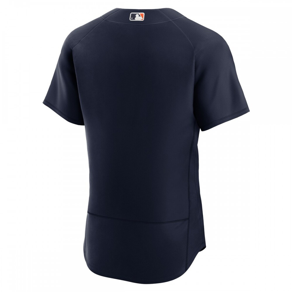 Detroit Tigers Alternate Authentic Logo Team Jersey - Navy-Pro Kit Vault | Brand New 26/27 Sports Jerseys