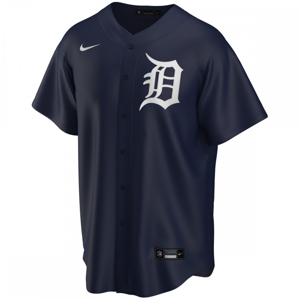 Detroit Tigers Youth Alternate Replica Team Jersey - Navy-Pro Kit Vault | Brand New 26/27 Sports Jerseys