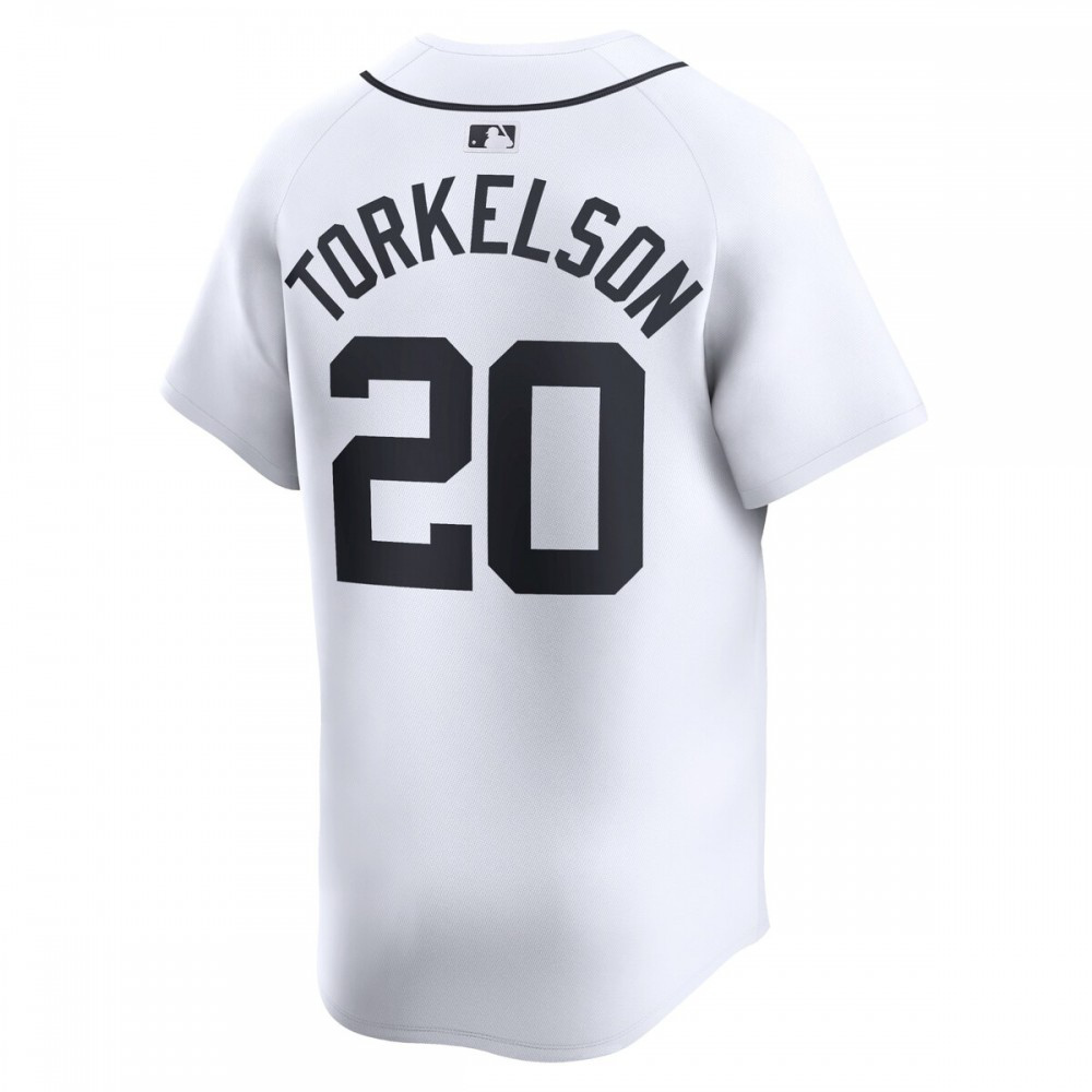 Spencer Torkelson Detroit Tigers Youth Home Limited Player Jersey - White-Pro Kit Vault | Brand New 26/27 Sports Jerseys