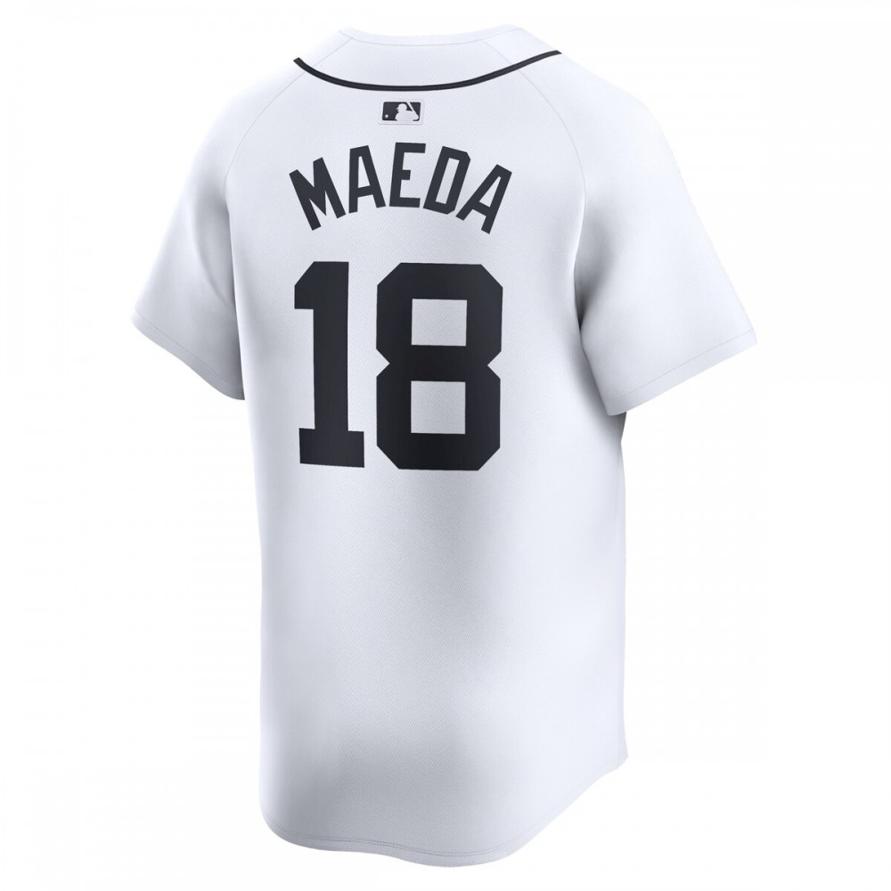 Kenta Maeda Detroit Tigers Home Limited Player Jersey聽鈥?White-Pro Kit Vault | Brand New 26/27 Sports Jerseys
