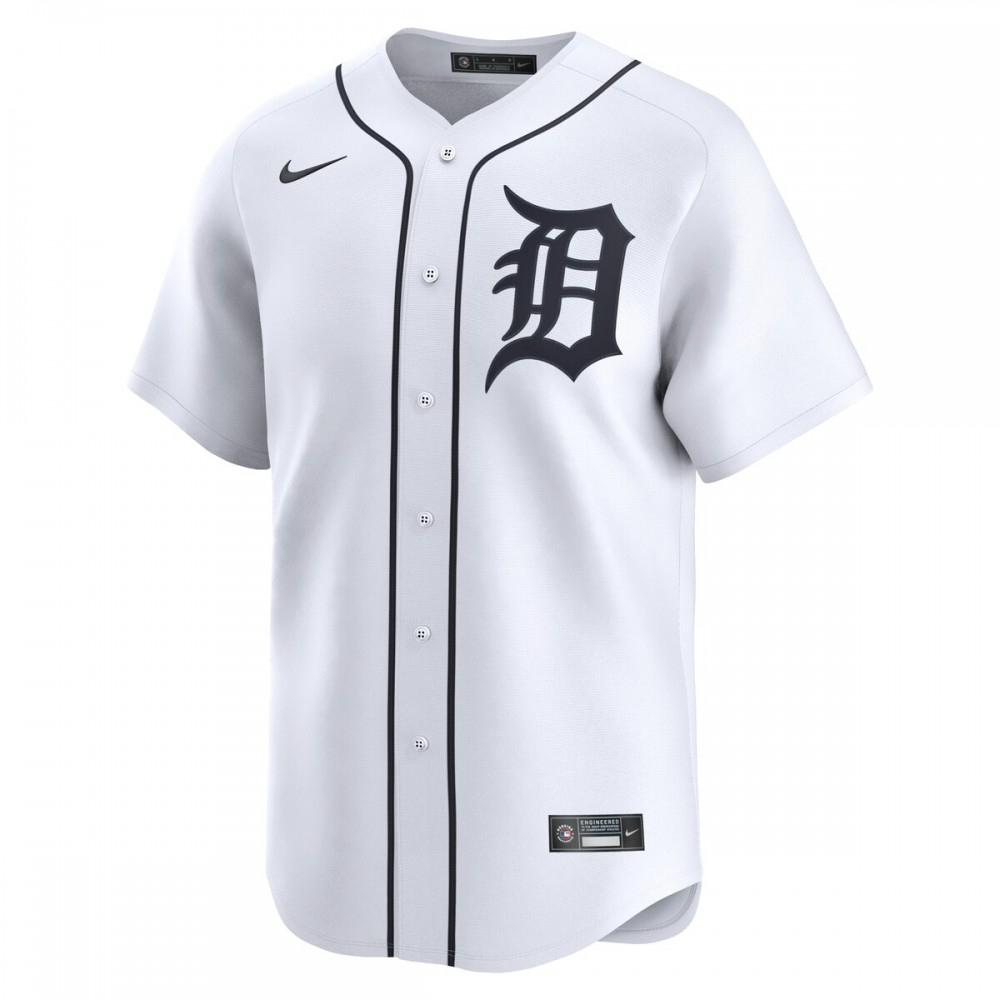 Spencer Torkelson Detroit Tigers Home Limited Player Jersey - White-Pro Kit Vault | Brand New 26/27 Sports Jerseys