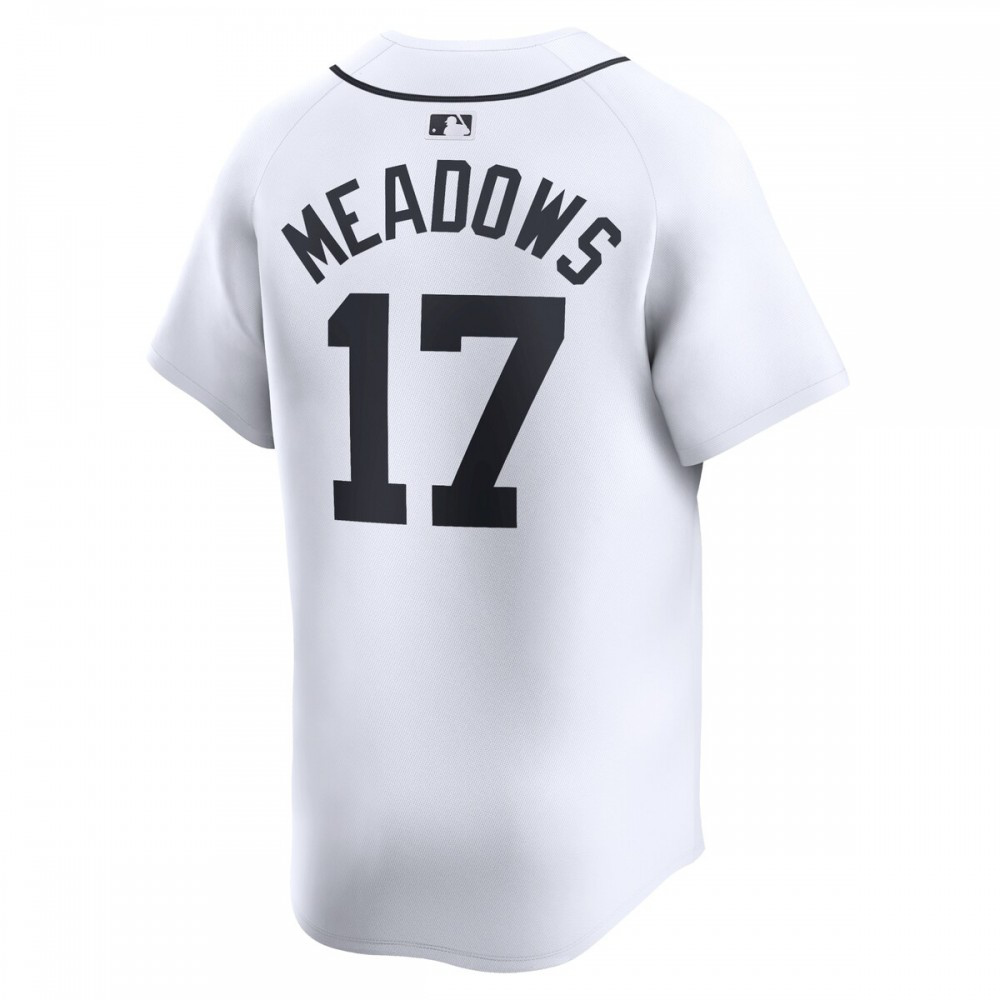 Austin Meadows Detroit Tigers Home Limited Player Jersey - White-Pro Kit Vault | Brand New 26/27 Sports Jerseys