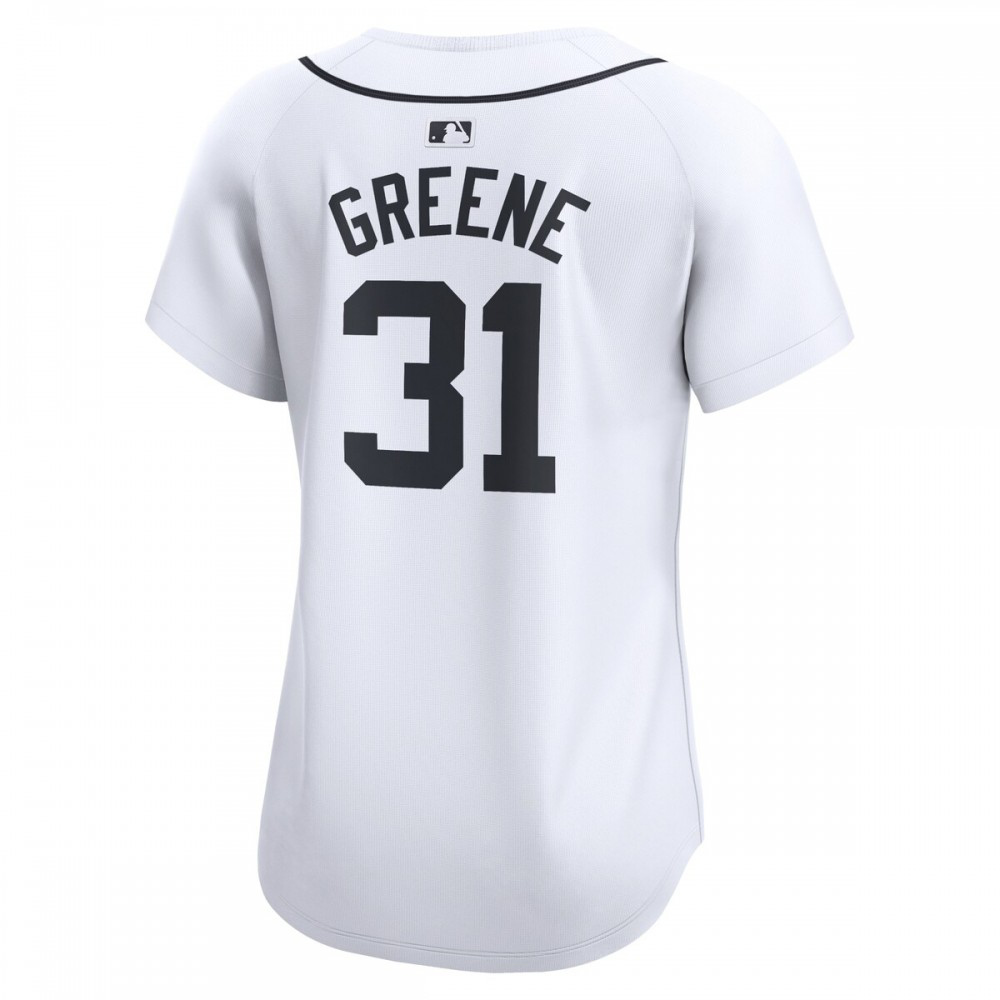 Riley Greene Detroit Tigers Women's Home Limited Player Jersey - White-Pro Kit Vault | Brand New 26/27 Sports Jerseys
