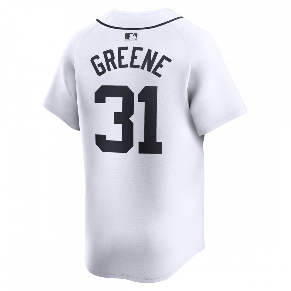 Riley Greene Detroit Tigers Home Limited Player Jersey - White-Pro Kit Vault | Brand New 26/27 Sports Jerseys