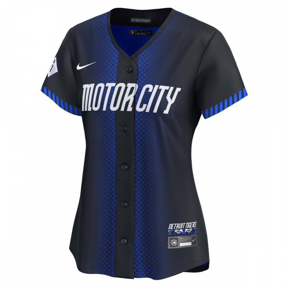 Javier Baez Detroit Tigers Women's 2024 City Connect Limited Jersey - Navy-Pro Kit Vault | Brand New 26/27 Sports Jerseys