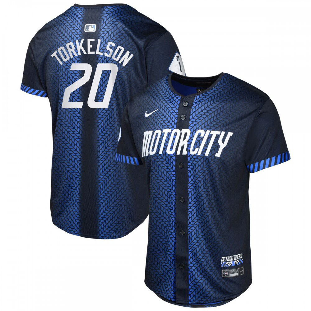 Spencer Torkelson Detroit Tigers Youth 2024 City Connect Limited Jersey - Navy-Pro Kit Vault | Brand New 26/27 Sports Jerseys