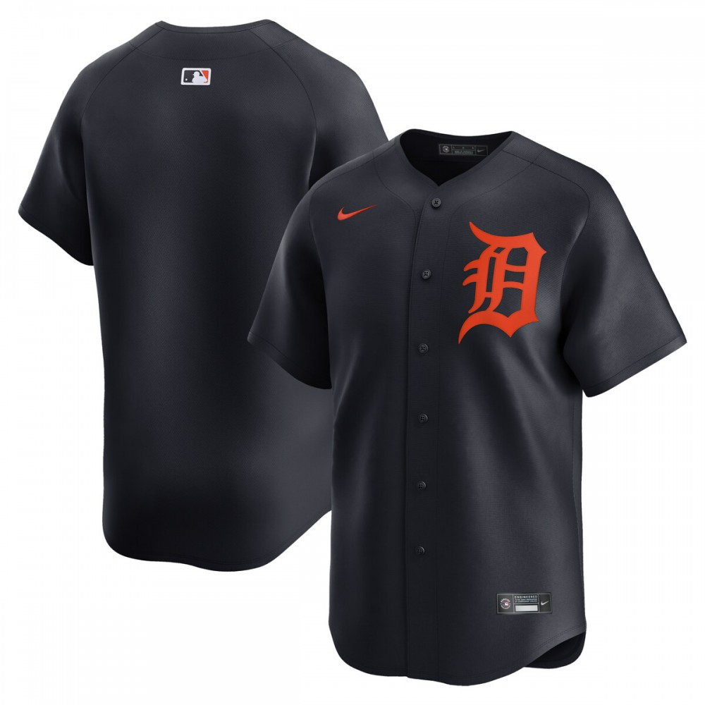Detroit Tigers Alternate Limited Jersey聽鈥?Navy-Pro Kit Vault | Brand New 26/27 Sports Jerseys