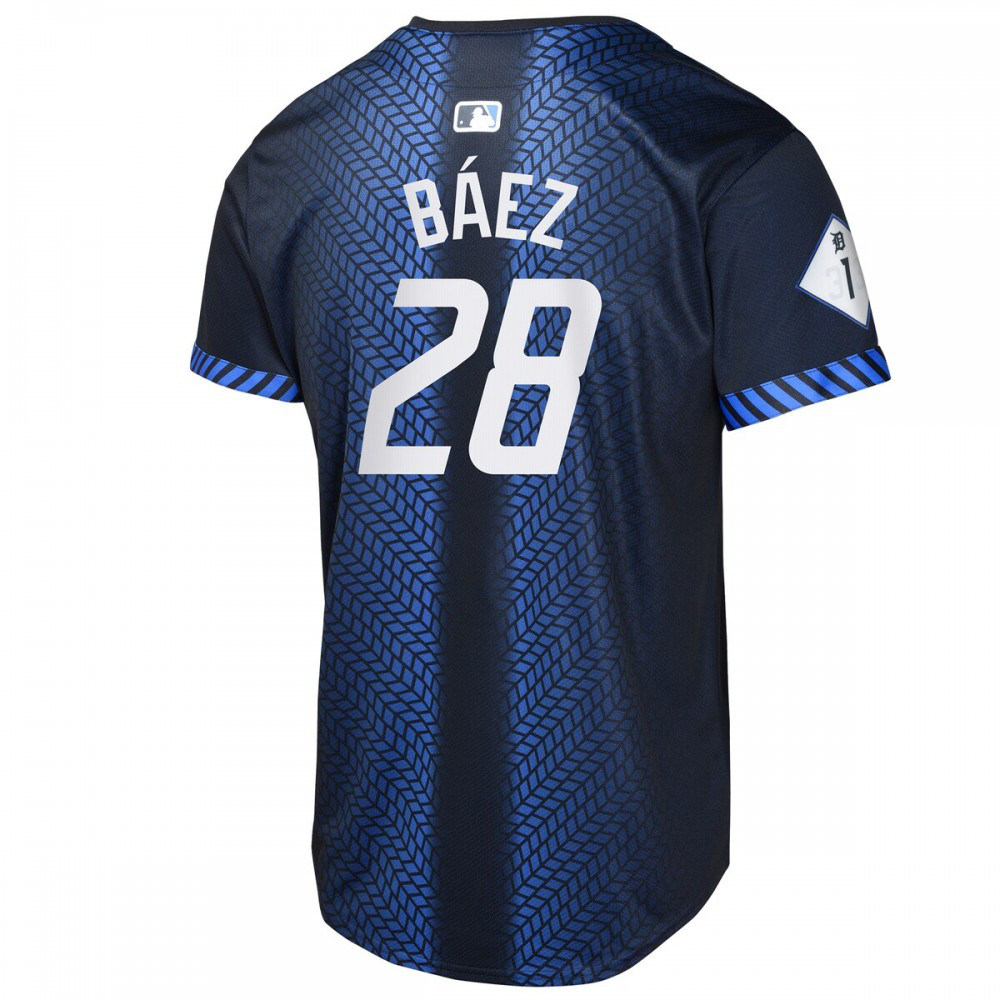 Javier Baez Detroit Tigers Youth 2024 City Connect Limited Jersey - Navy-Pro Kit Vault | Brand New 26/27 Sports Jerseys
