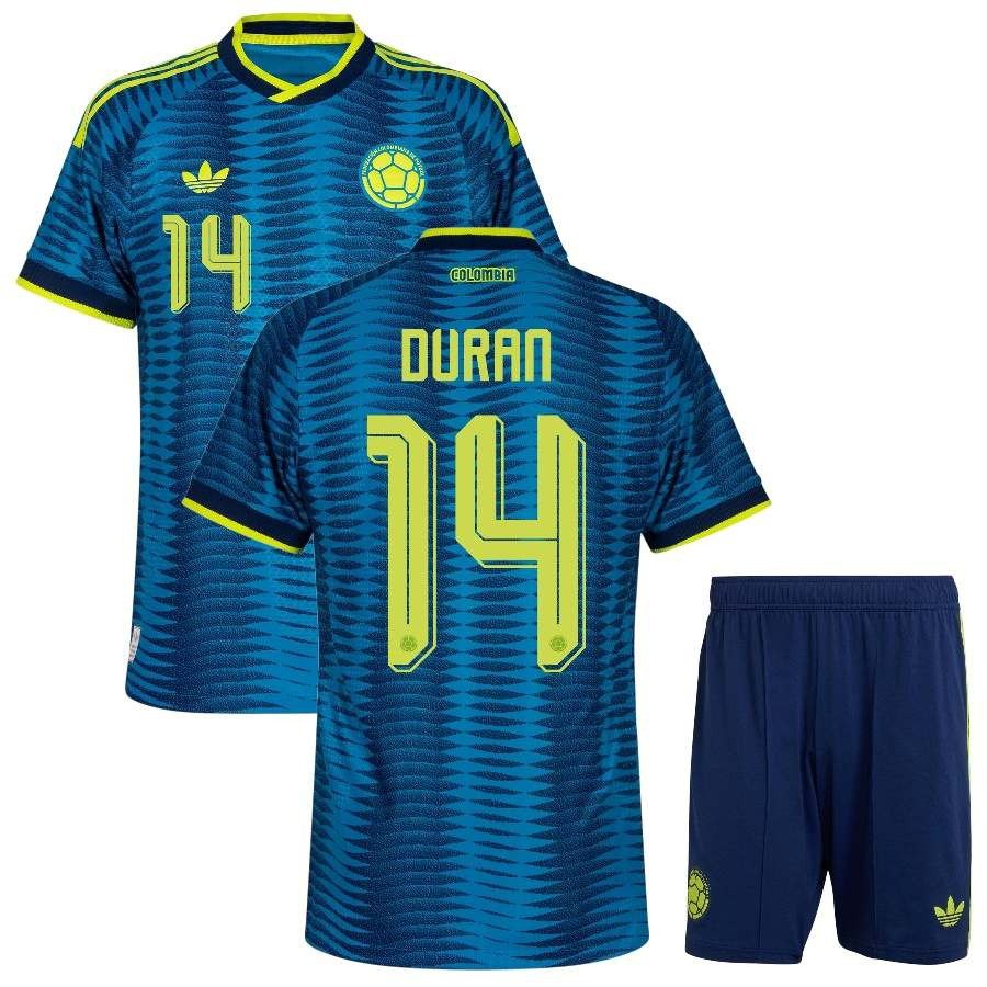 Duran Colombia Away Kit Kids 2026 2027-Pro Kit Vault | Brand New 26/27 Sports Jerseys