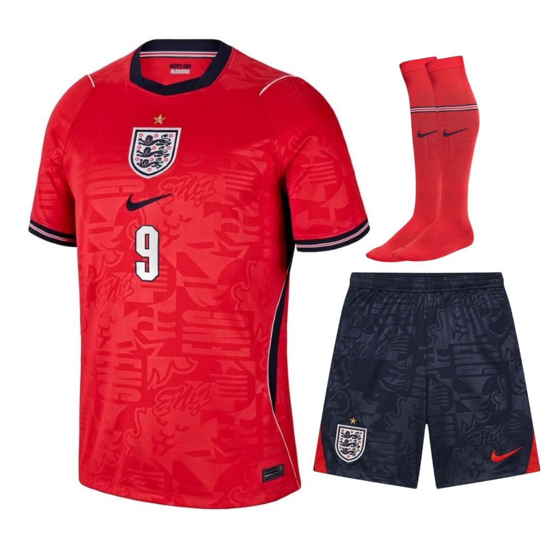 England Kane World Cup Kids Away Kit 2026 2027-Pro Kit Vault | Brand New 26/27 Sports Jerseys