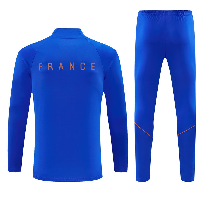 France Training Tracksuit Men/Kids 2025 2026 Light Blue-Pro Kit Vault | Brand New 26/27 Sports Jerseys