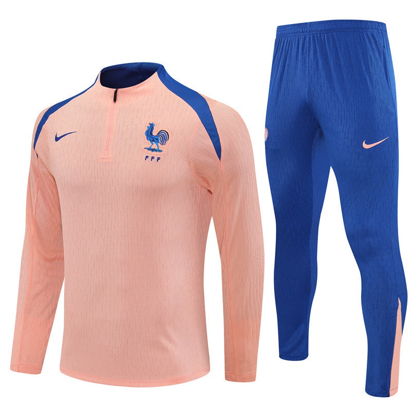 France Training Tracksuit Men/Kids 2025 2026 Pink-Pro Kit Vault | Brand New 26/27 Sports Jerseys