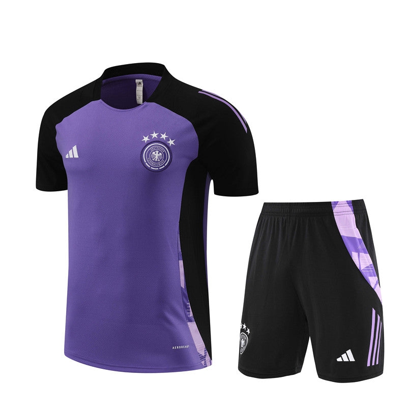 Germany Training Jersey/Short Set Purple 2024 2025 | Football Sports-Pro Kit Vault | Brand New 26/27 Sports Jerseys