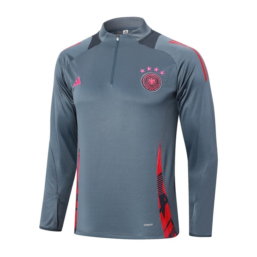 Germany Training Tracksuit Men's/Kids' 2024 2025 Grey-Pro Kit Vault | Brand New 26/27 Sports Jerseys