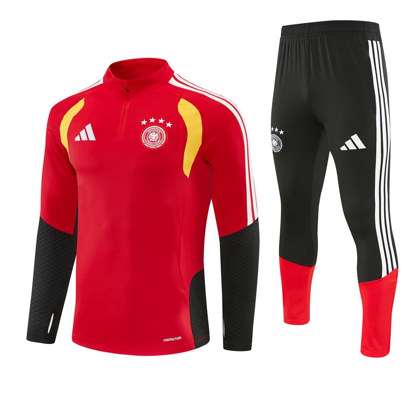 Germany Training Tracksuit Men's/Kids' 2026 2027 Red-Pro Kit Vault | Brand New 26/27 Sports Jerseys