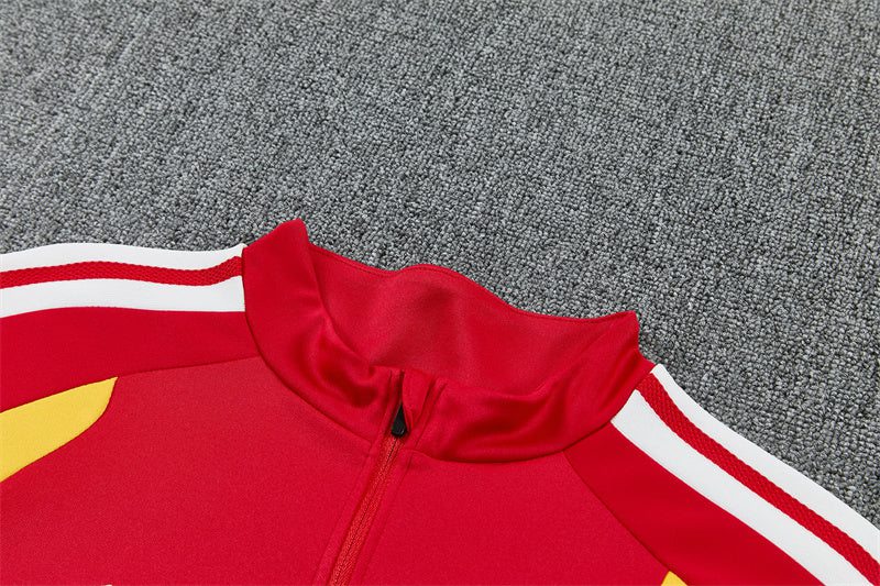 Germany Training Tracksuit Men's/Kids' 2026 2027 Red-Pro Kit Vault | Brand New 26/27 Sports Jerseys