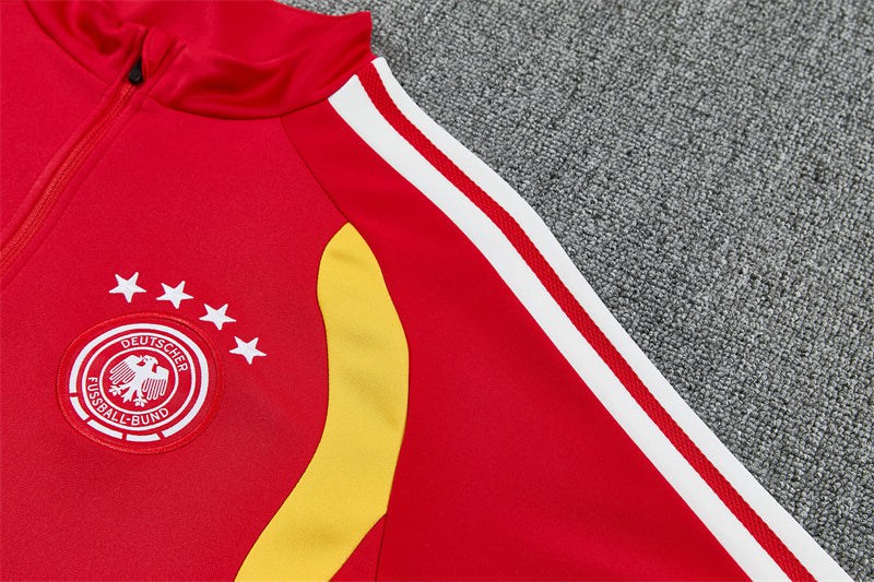 Germany Training Tracksuit Men's/Kids' 2026 2027 Red-Pro Kit Vault | Brand New 26/27 Sports Jerseys