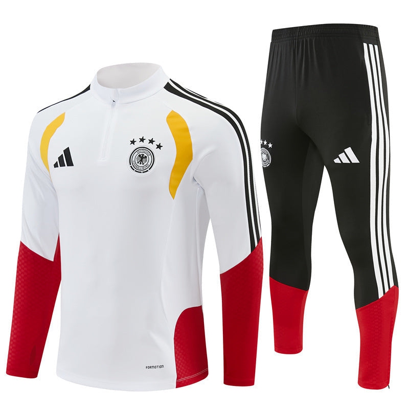 Germany Training Tracksuit Men/Kids 2026 2027 White-Pro Kit Vault | Brand New 26/27 Sports Jerseys