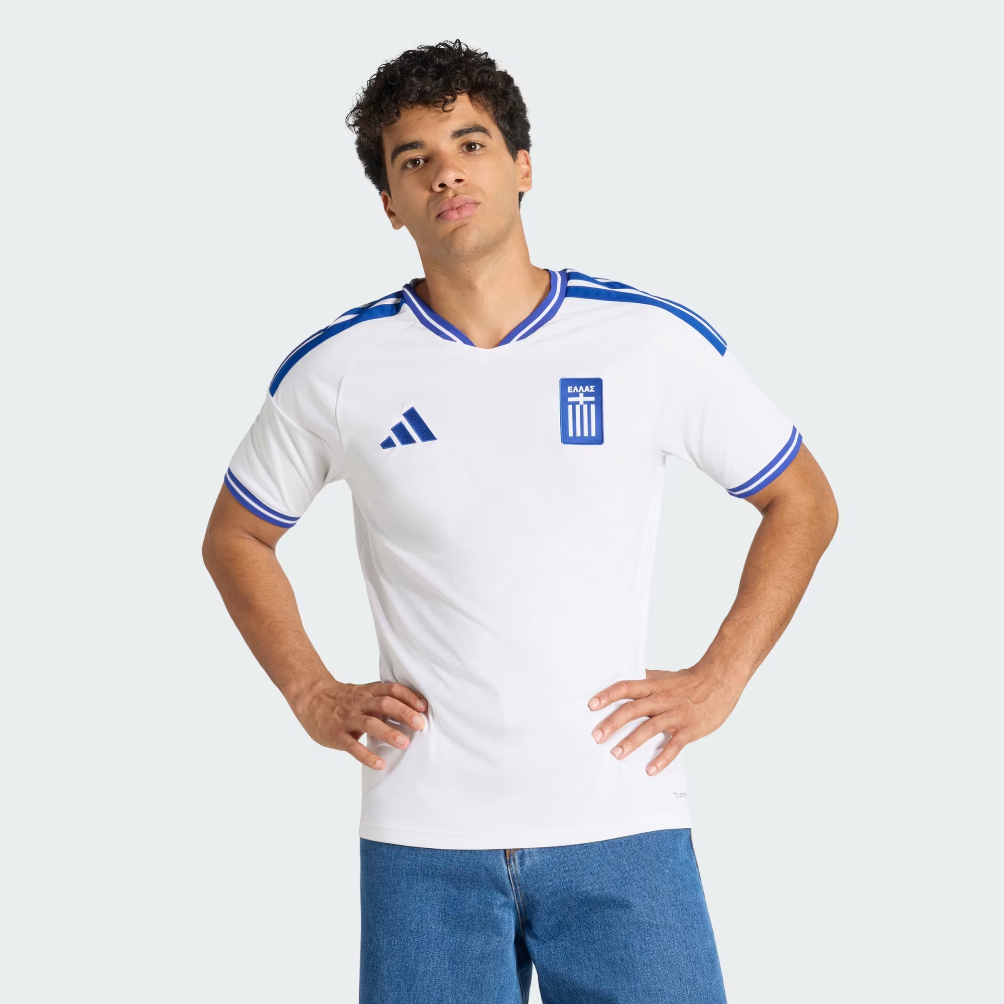Greece Men's Home Jersey 2025 2026-Pro Kit Vault | Brand New 26/27 Sports Jerseys