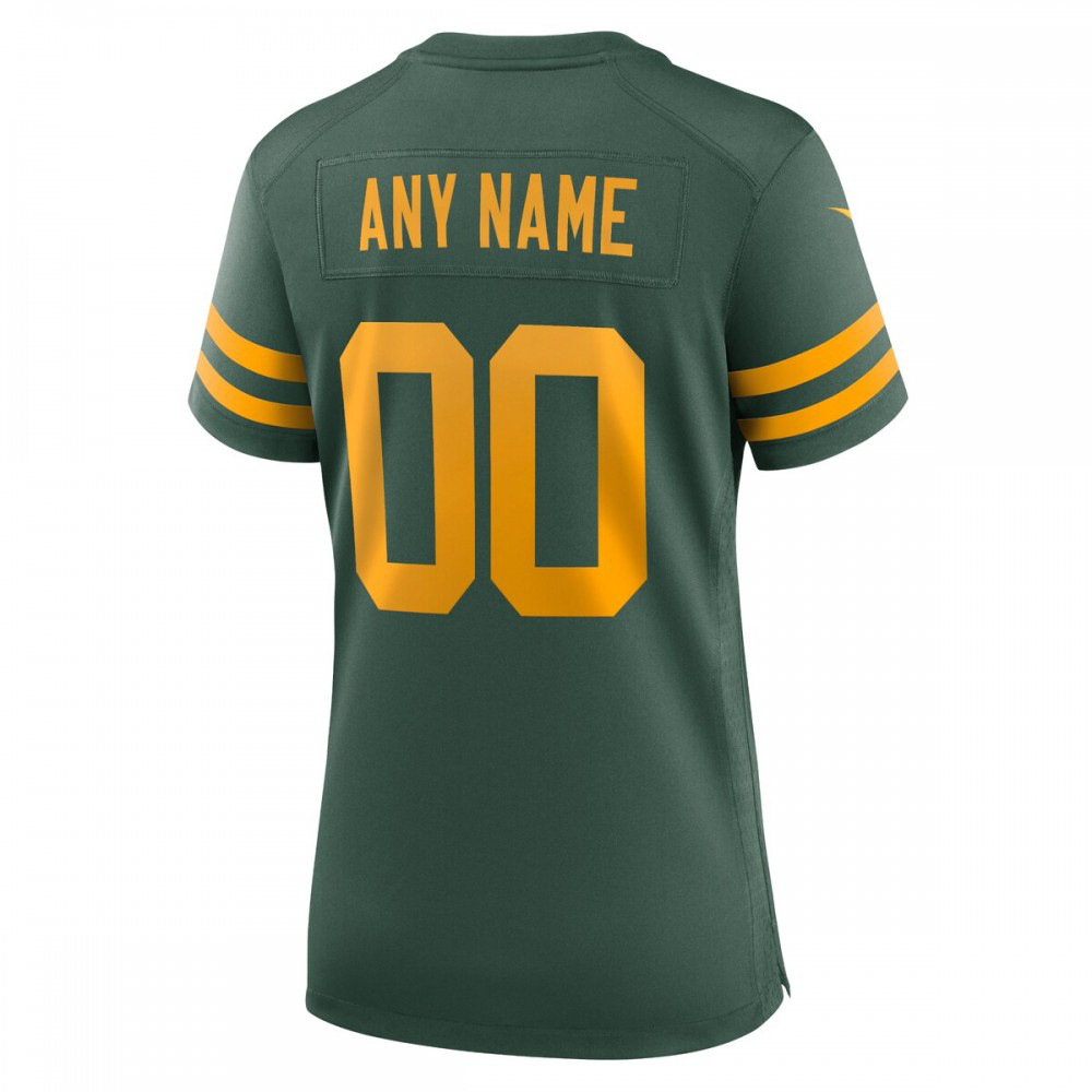 Green Bay Packers Women's Alternate Custom Jersey - Green-Pro Kit Vault | Brand New 26/27 Sports Jerseys