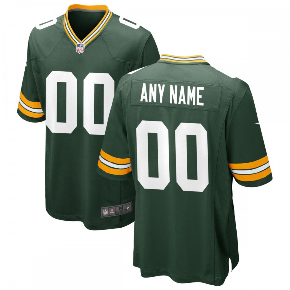 Green Bay Packers Custom Game Jersey - Green-Pro Kit Vault | Brand New 26/27 Sports Jerseys