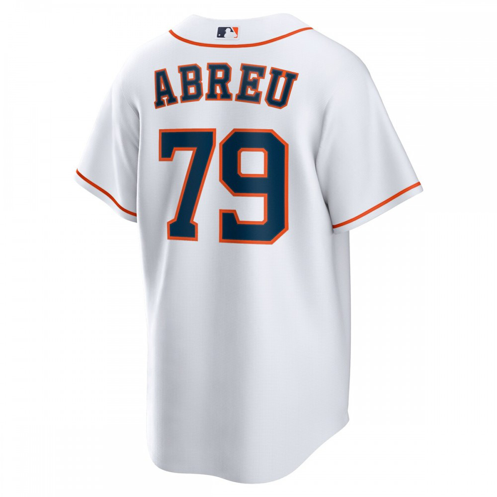 Jose Abreu Houston Astros Home Replica Player Jersey - White-Pro Kit Vault | Brand New 26/27 Sports Jerseys