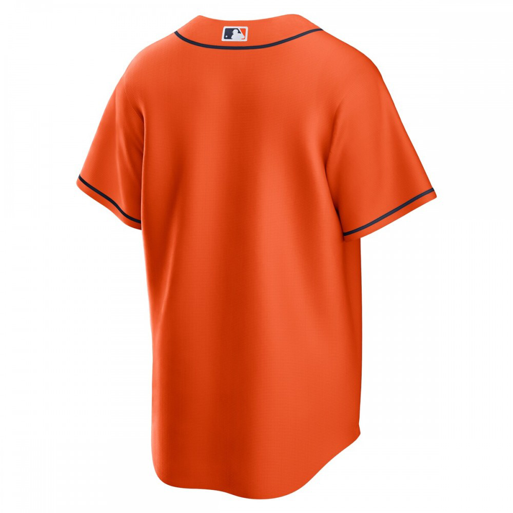 Houston Astros Alternate Replica Team Jersey - Orange-Pro Kit Vault | Brand New 26/27 Sports Jerseys